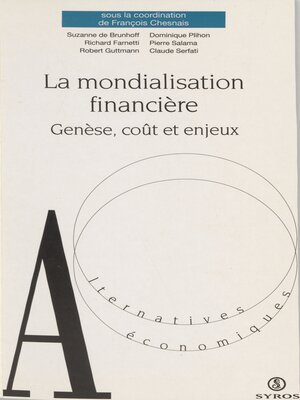 cover image of La mondialisation financière